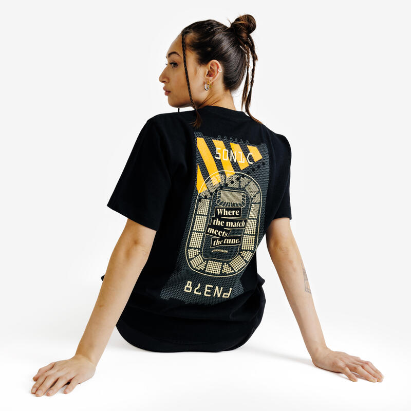 Tricou sport Elementals Negru Adulți