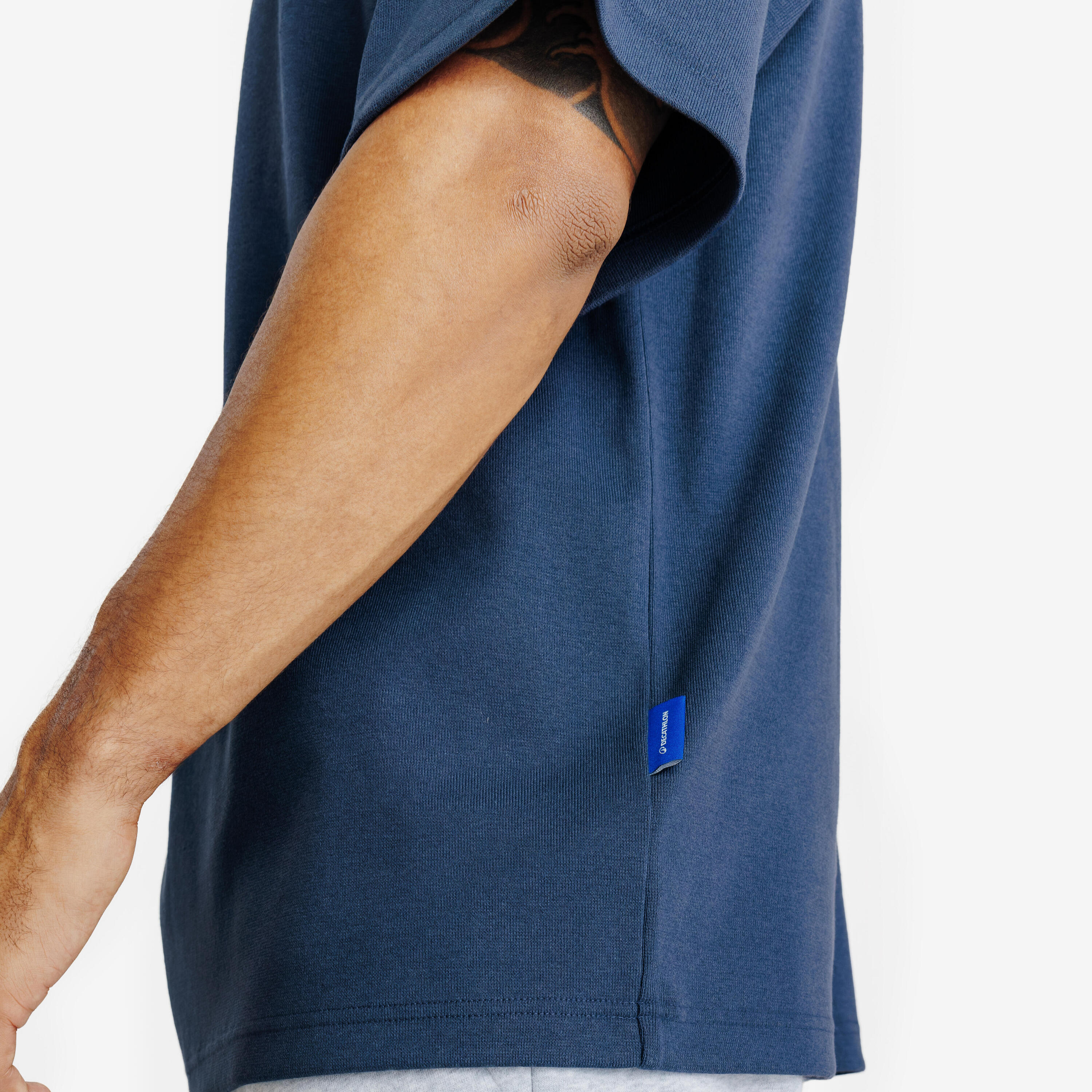 T-shirt uomo ELEMENTALS oversize blu 5/5