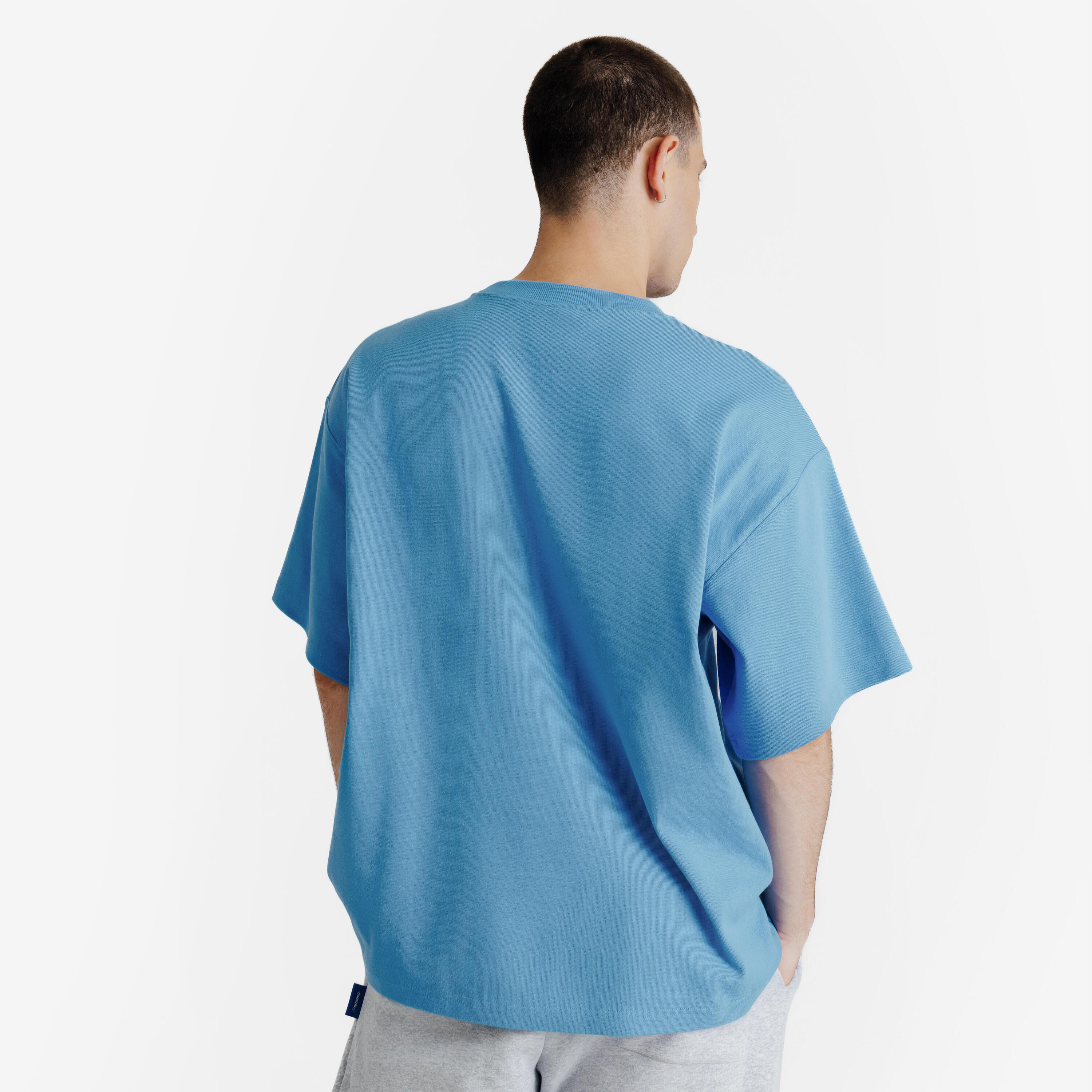 T-shirt homme, Elementals, bleu 4/4
