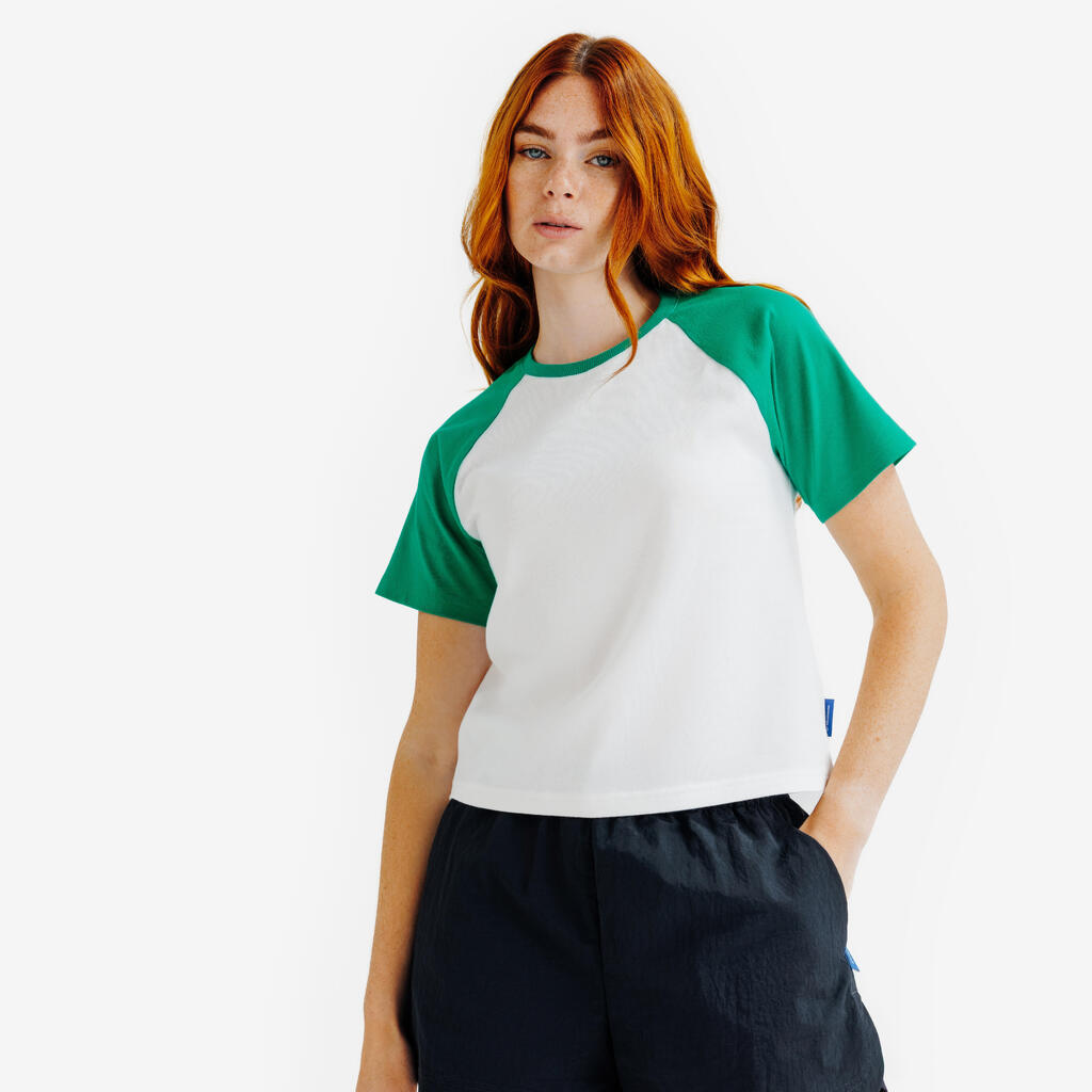 WHITE / GREEN