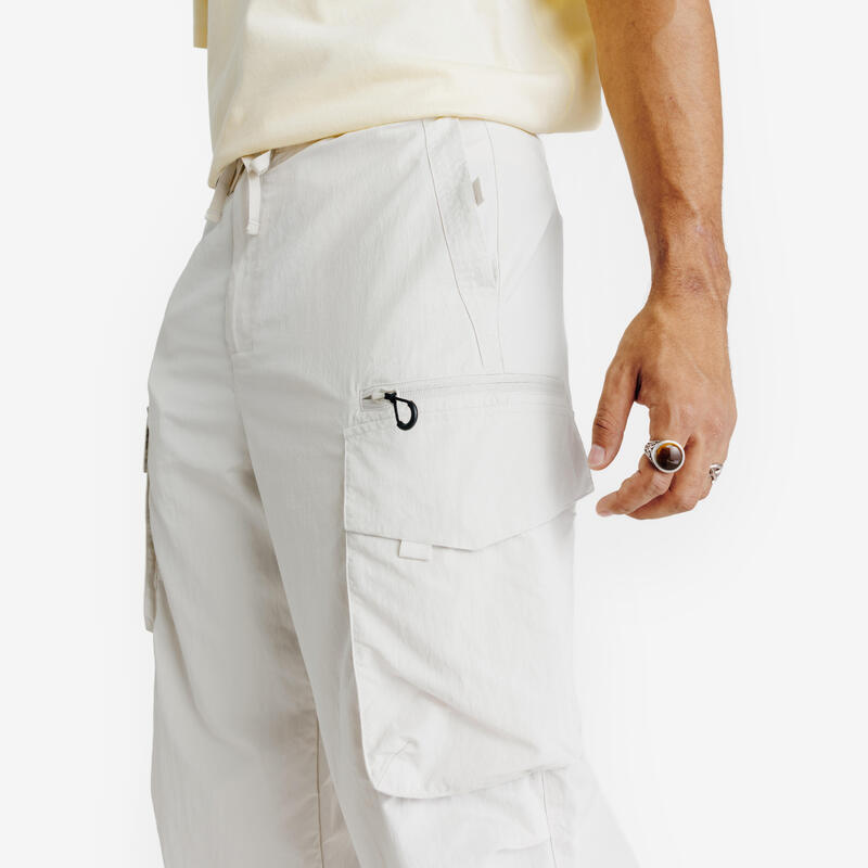 Unisex Kargo Pantolon - Bej