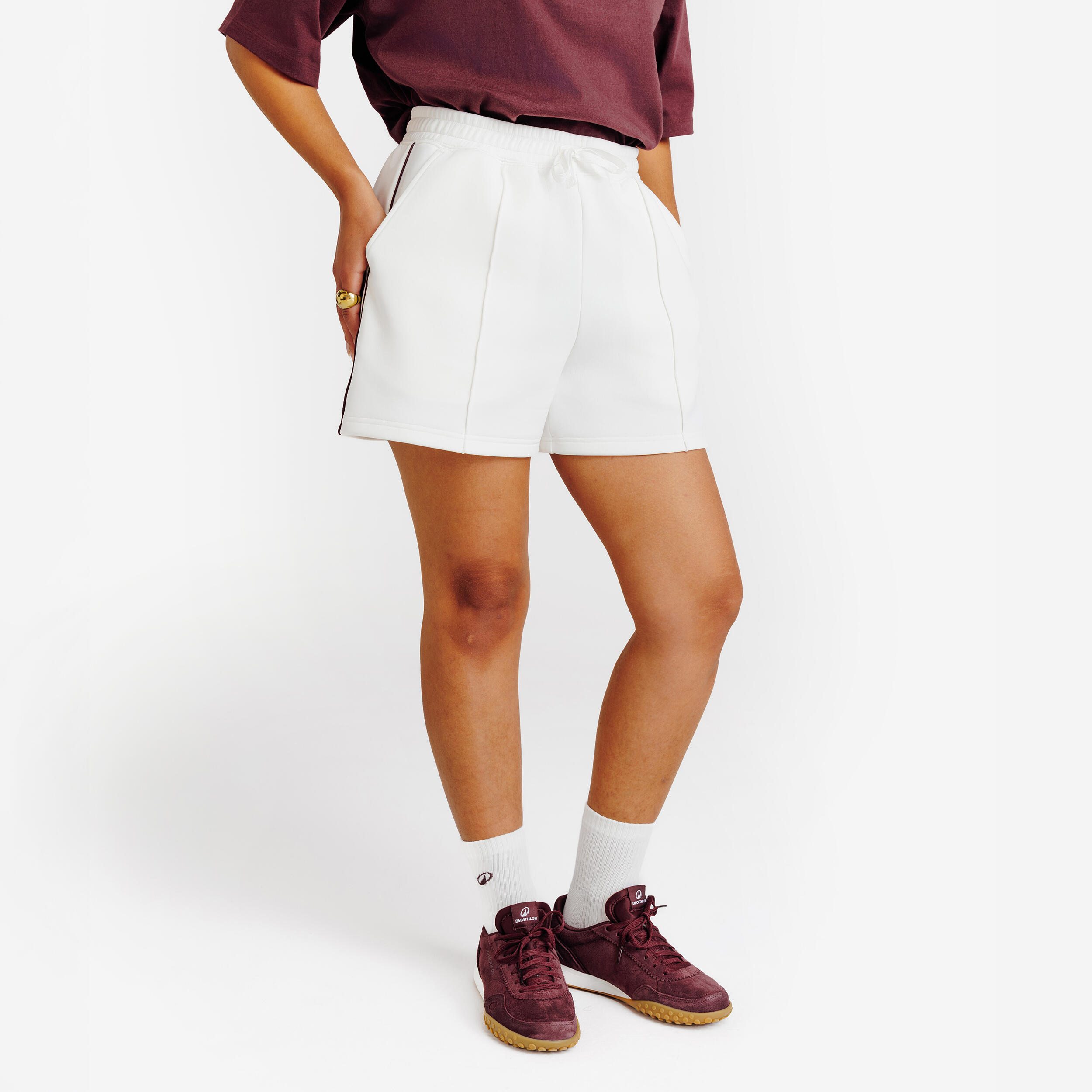 Women's shorts, Heritage, off-white