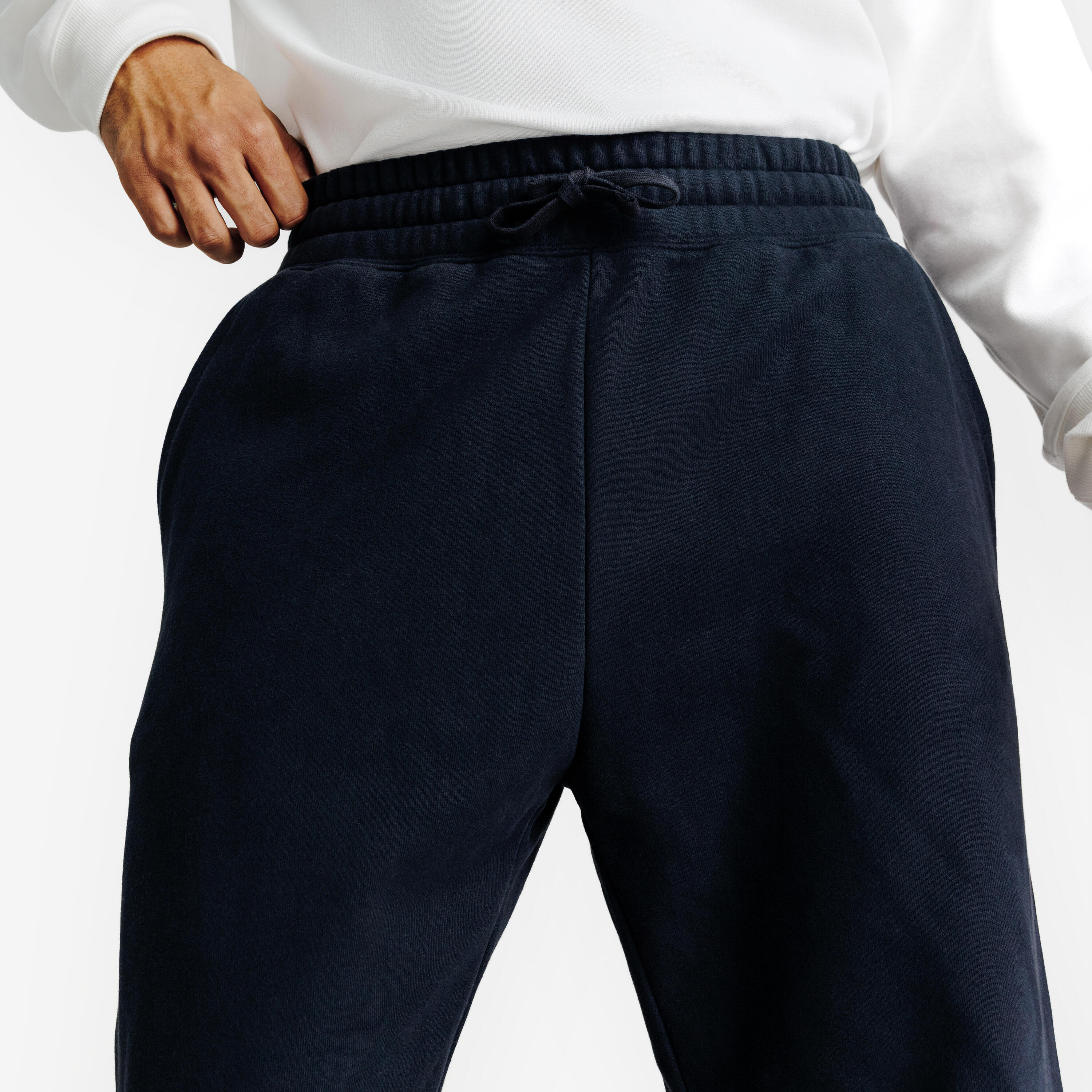Pantalon jogging droit, homme, Elementals, noir 3/6