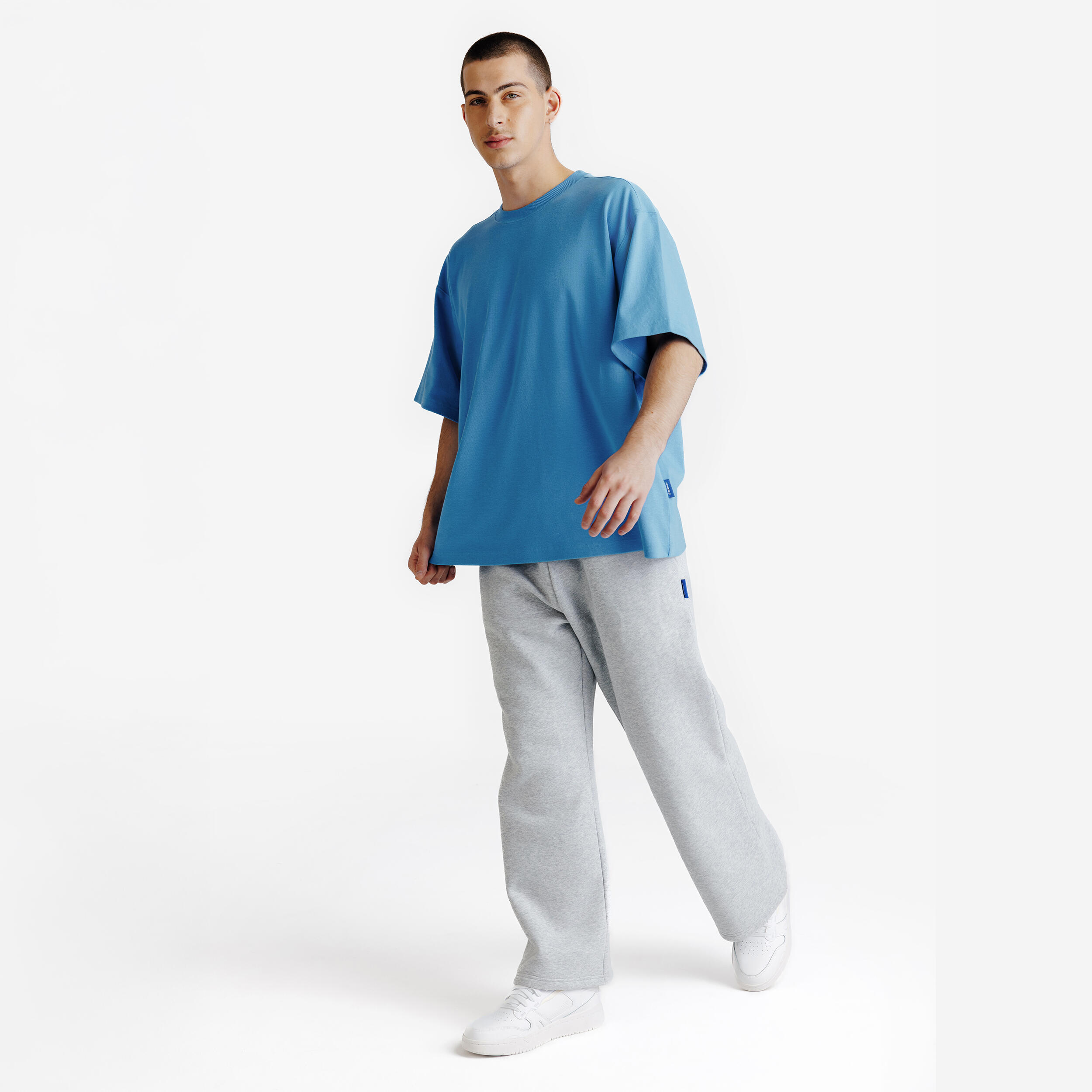 T-shirt homme, Elementals, bleu 2/4