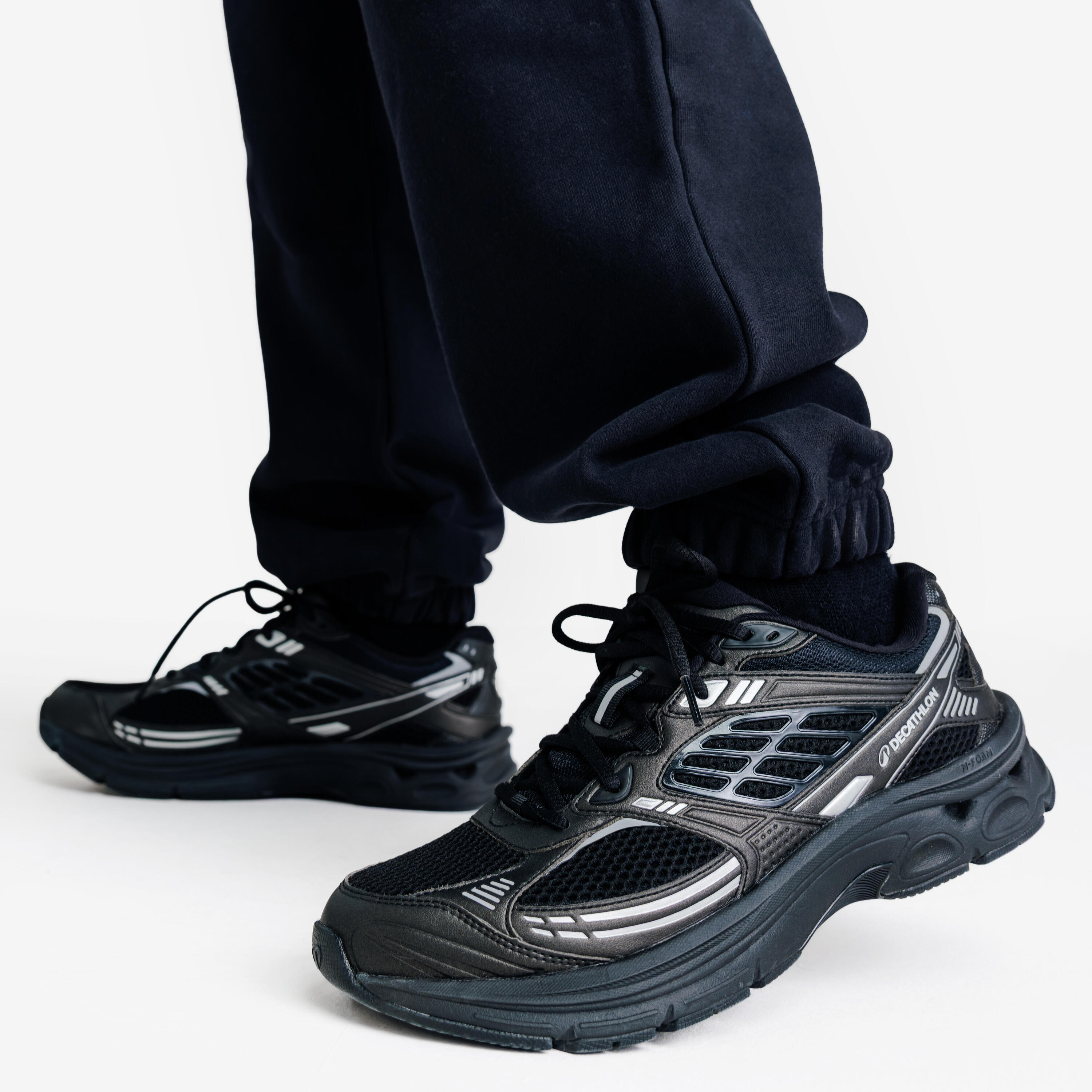 Calças de fato treino oversized, homem, Elementals, preto 5/5