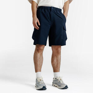 Pantalones cortos unisex de seersucker, Lifetech, azul petróleo