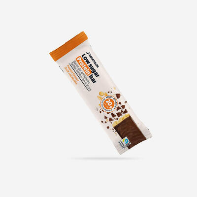 Barretta proteica alle arachidi con pochi zuccheri e cioccolato fondente x1