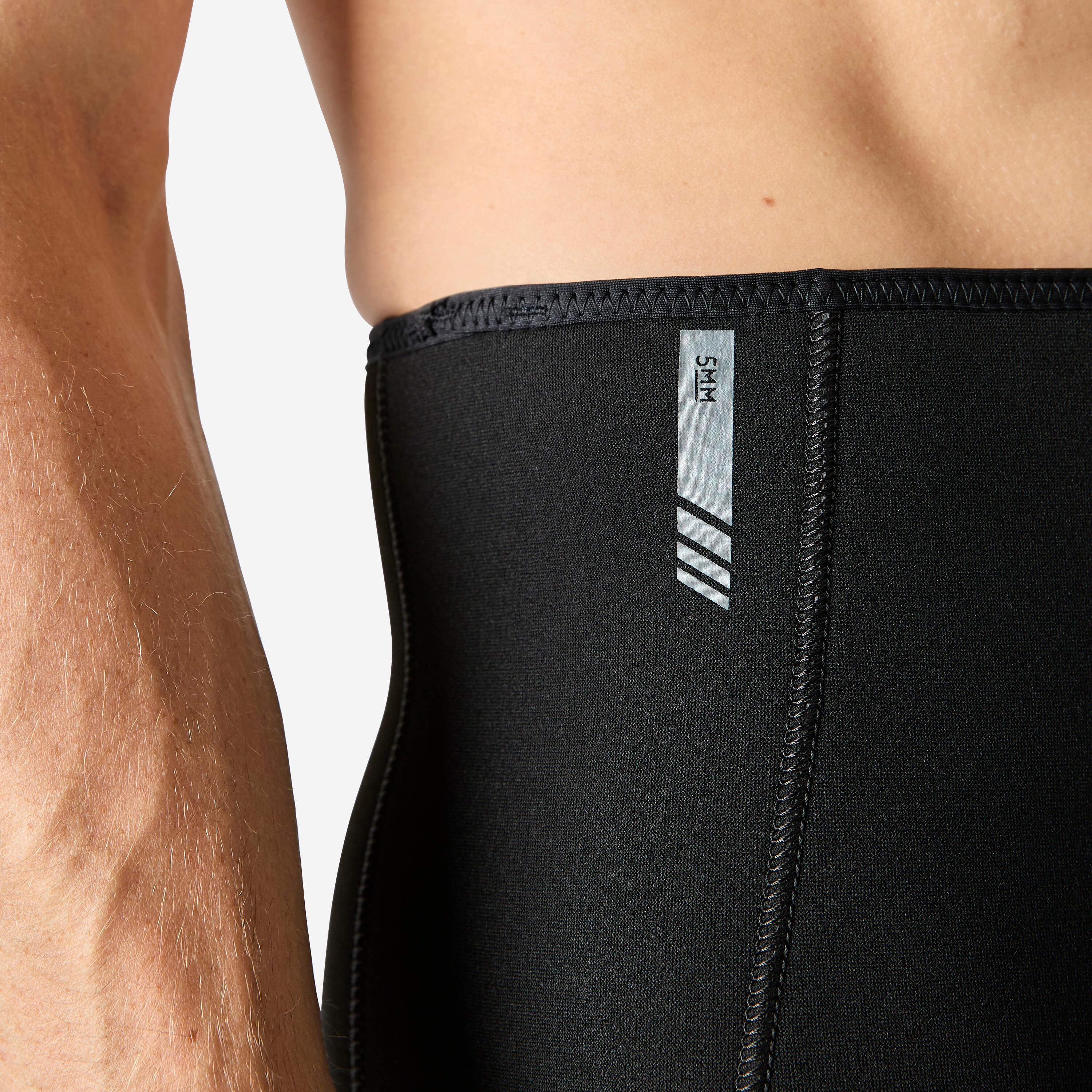 Pantalón Pesca Submarina/Apnea SPF 500 Hombre Negro Neopreno Ocena 5 mm 5/6