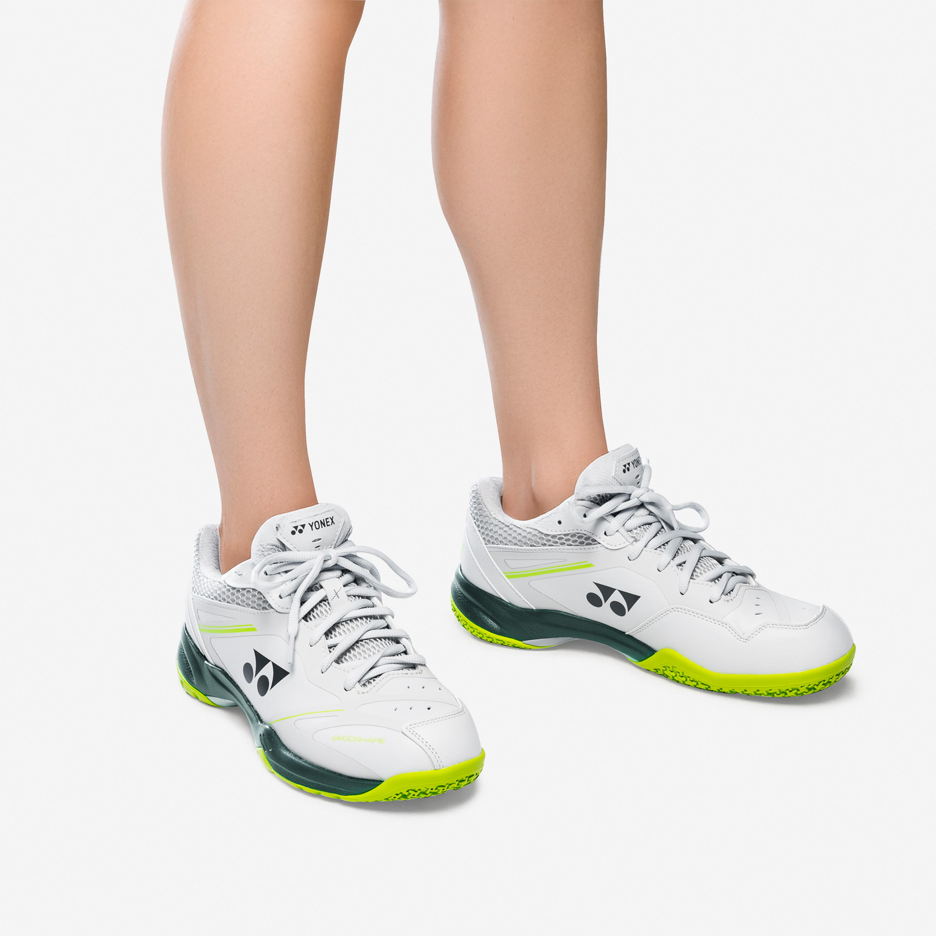 Chaussure de Badminton, PC 65 X Axelsen Grayish Beige 6/6
