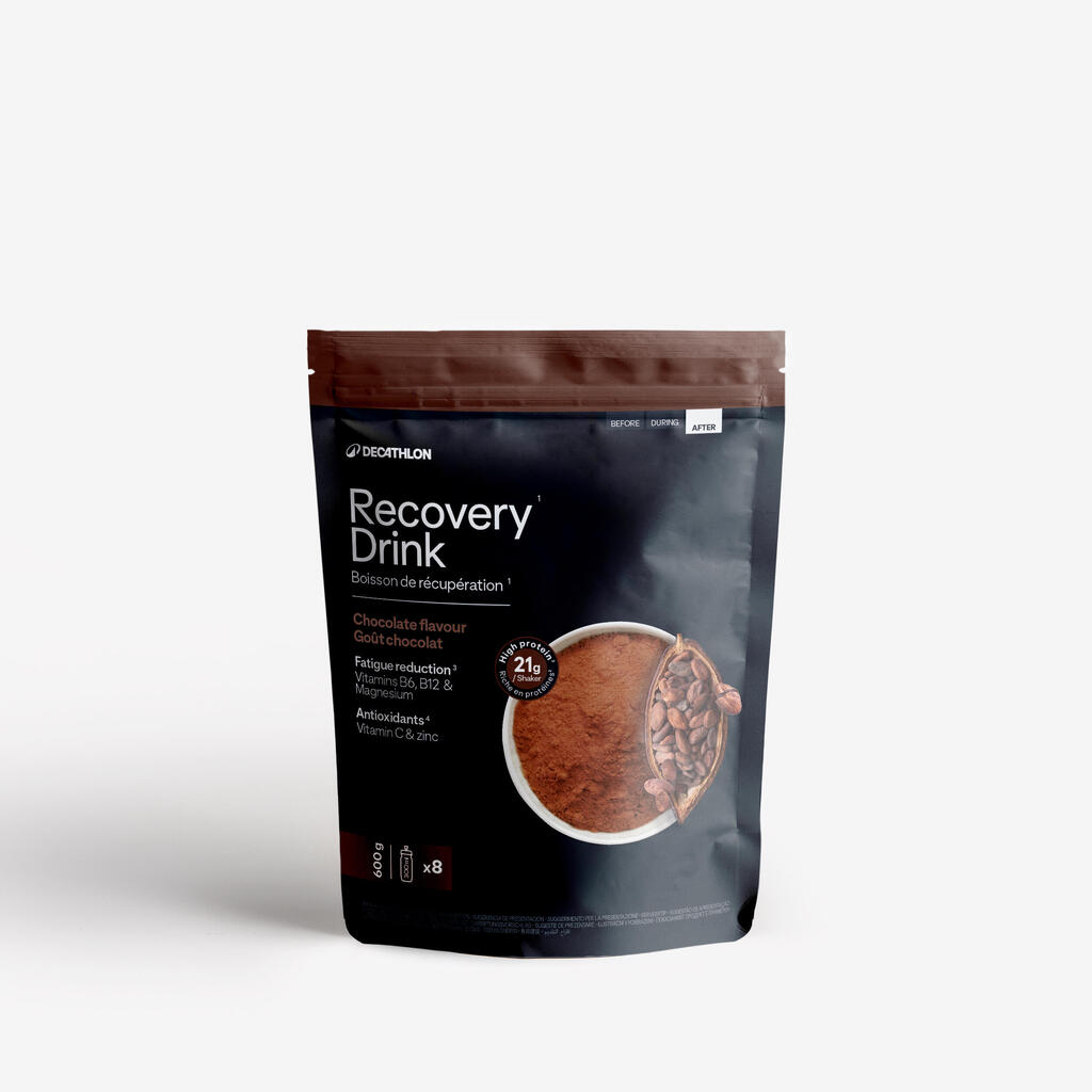 Recovery protein drink powder - chocolate 600 g 