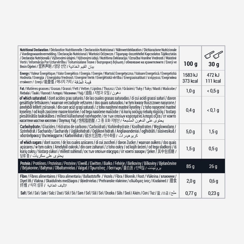 Pure whey proteină 100% izolat gust neutru 900g