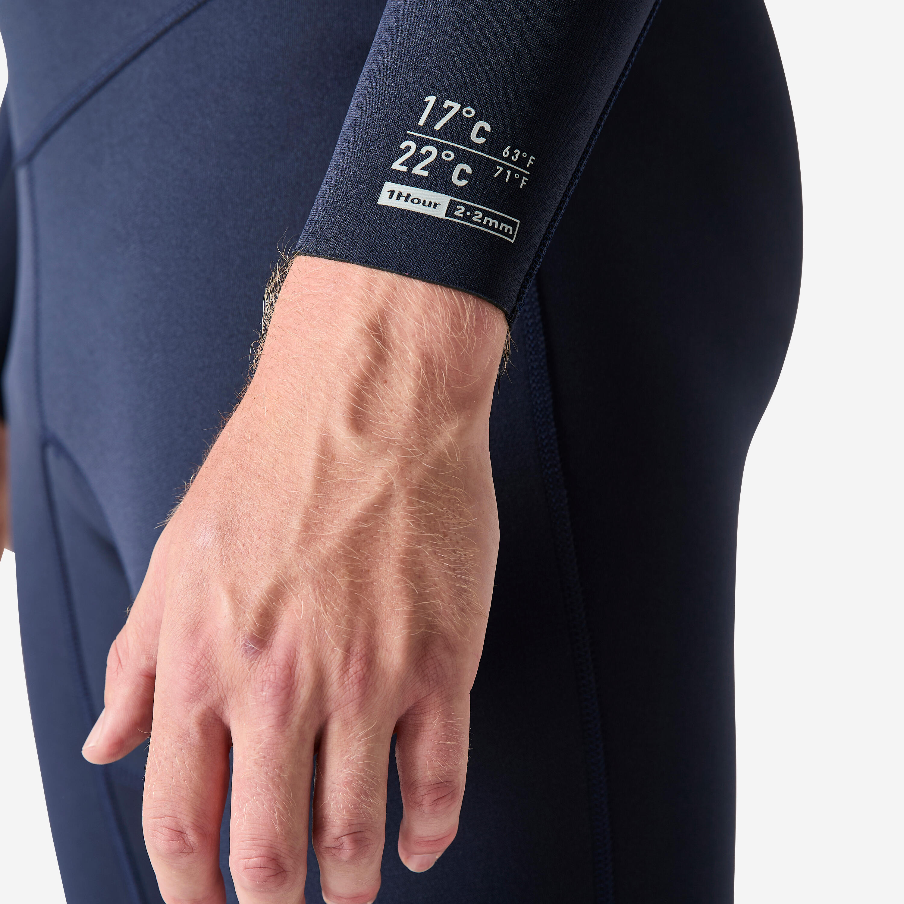 Fato Integral de Snorkeling e Mergulho 2,5mm Homem Azul 6/9