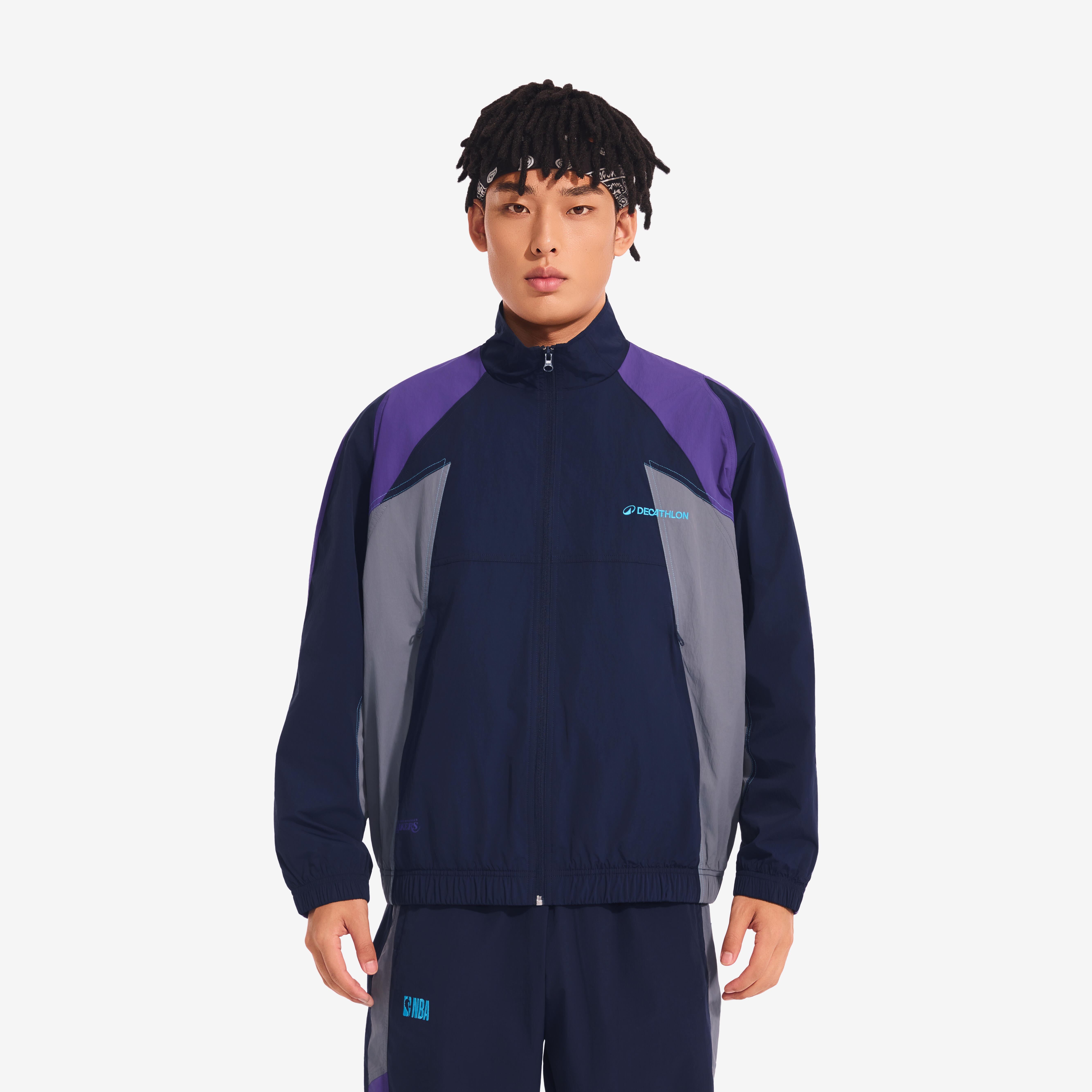 NBA Unisex Tracksuit Jacket - Lakers blue
