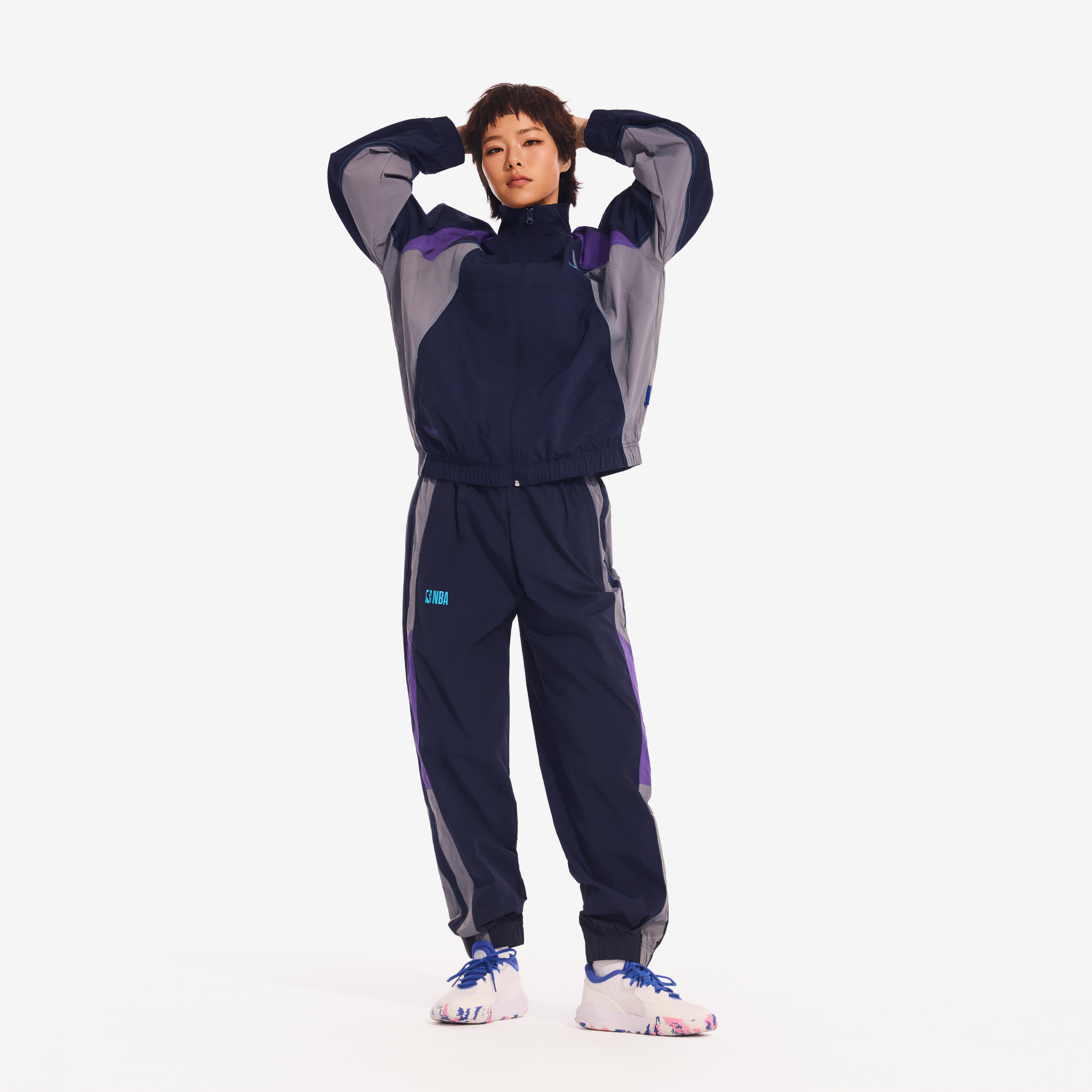 NBA Unisex Tracksuit Jacket - Lakers blue