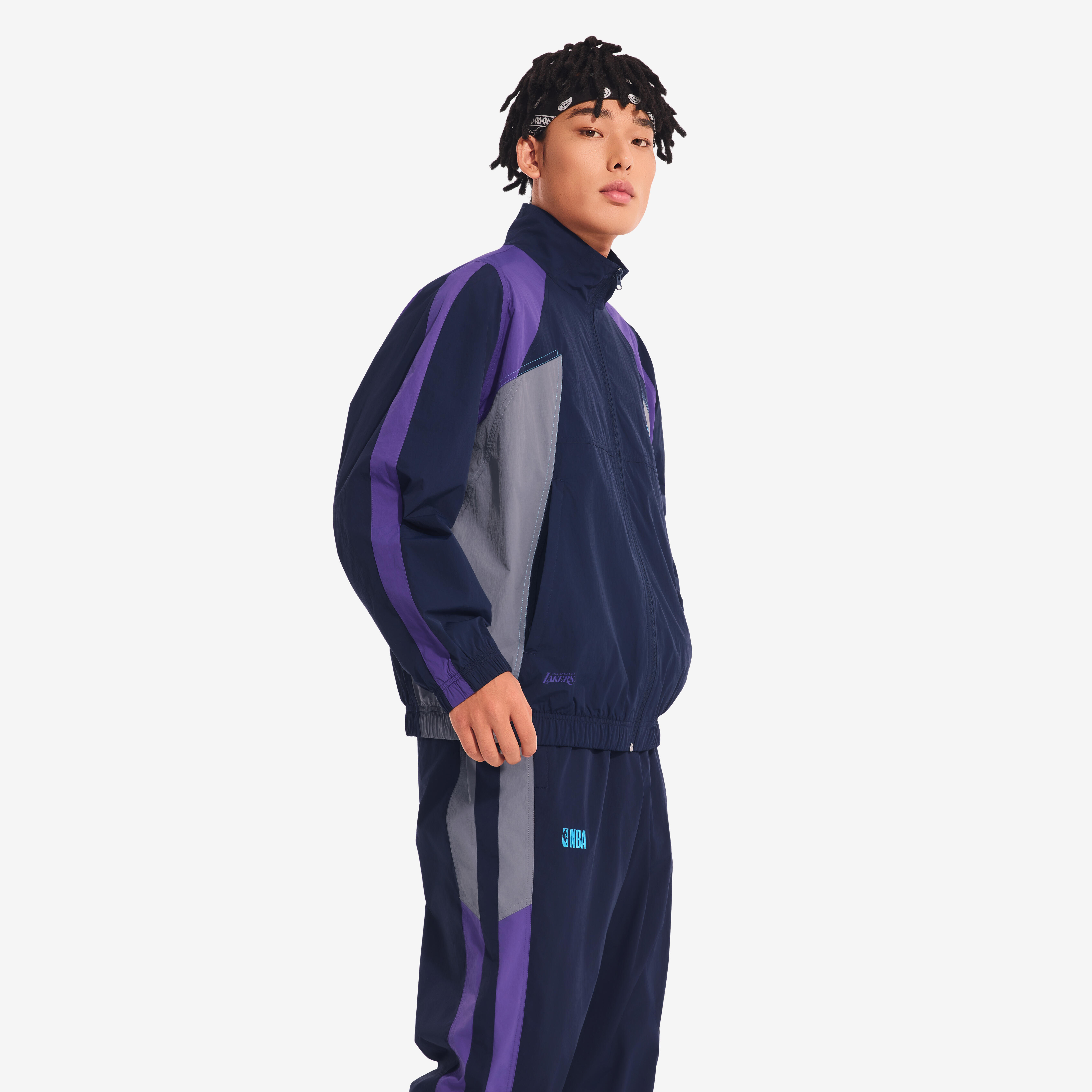 NBA Unisex Tracksuit Jacket - Lakers blue