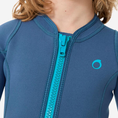 Гидрокостюм для снорклинга короткий 2 мм для детей