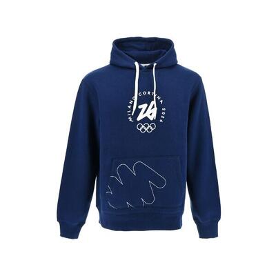 Felpa Giochi Olimpici Milano Cortina 2026 blu