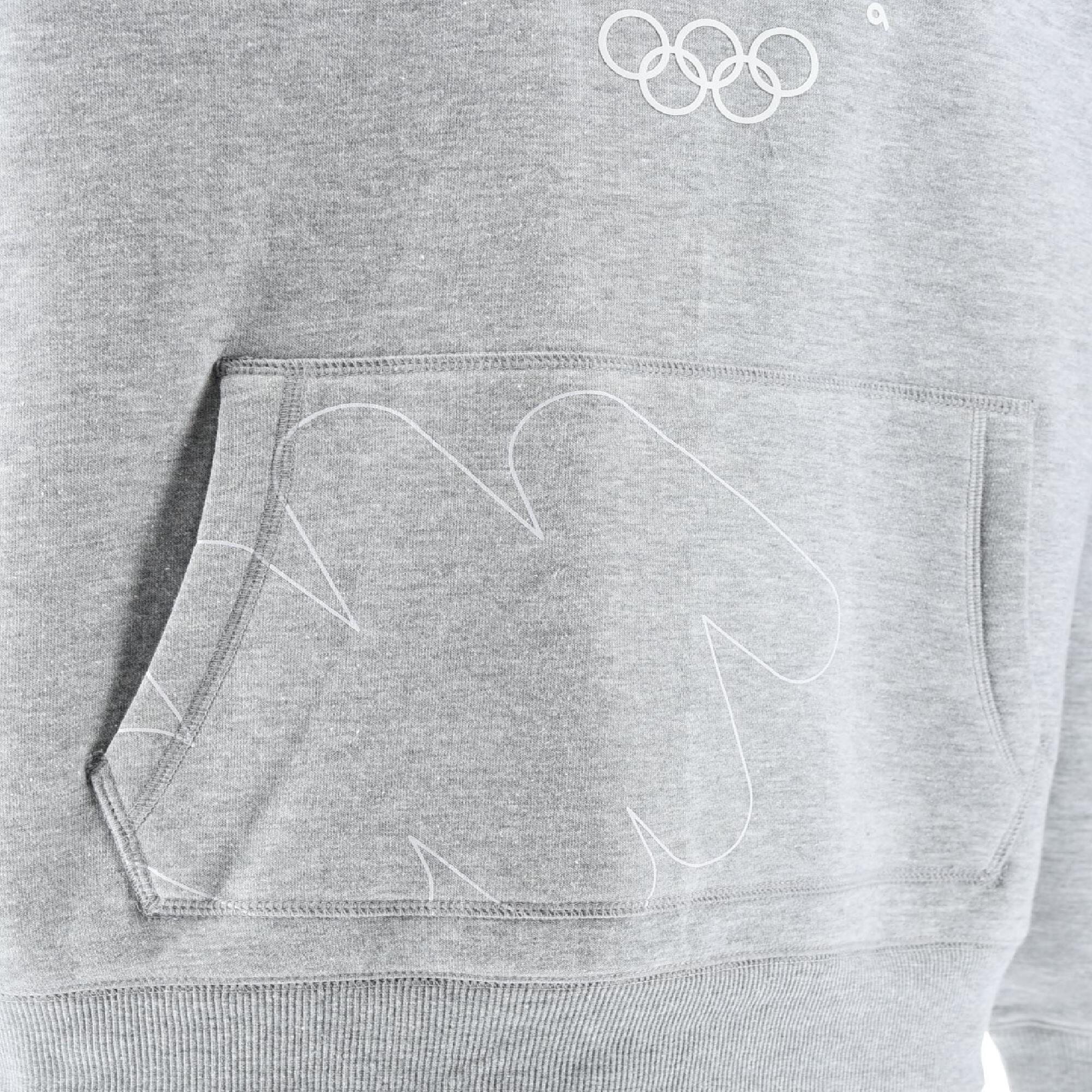 Felpa Giochi Olimpici Milano Cortina 2026 grigia 3/3