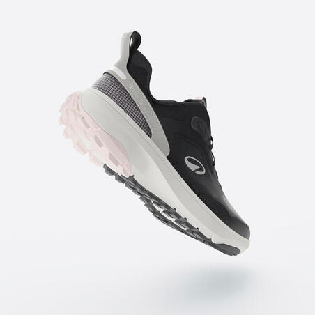 Кросівки жіночі Kiprun JF190 для бігу чорні/рожеві