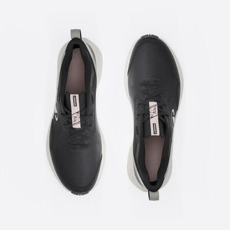 Кросівки жіночі Kiprun JF190 для бігу чорні/рожеві