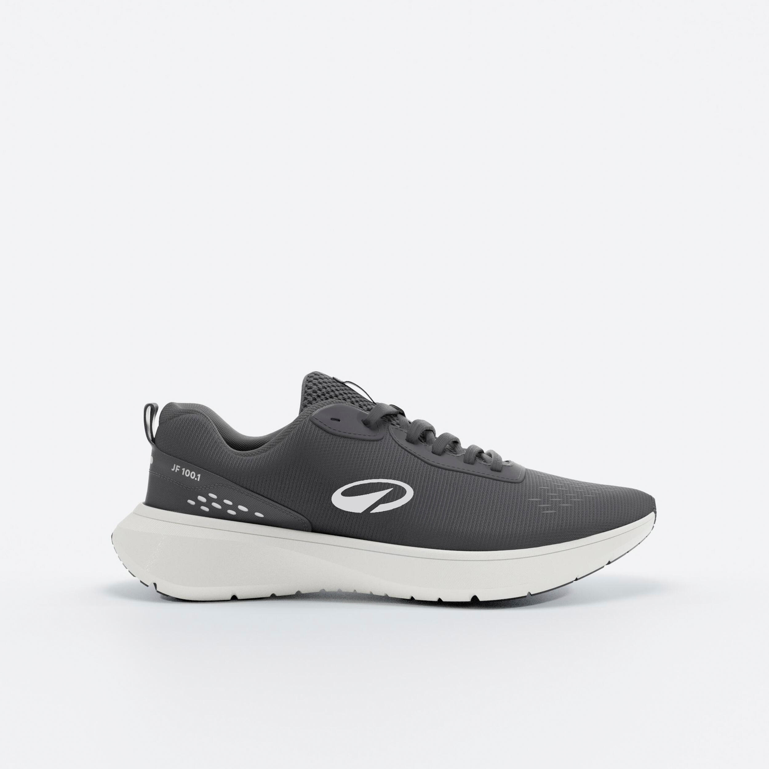MEN'S JOGFLOW 100.1 RUNNING SHOES - BLACK/GREY