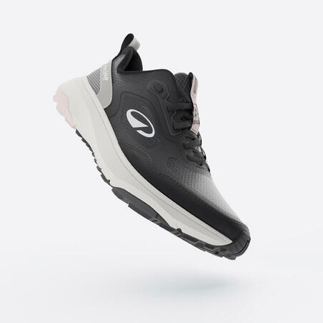 Кросівки жіночі Kiprun JF190 для бігу чорні/рожеві