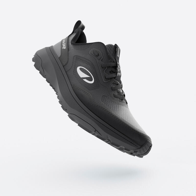 Erkek Koşu/Arazi Koşusu Ayakkabısı - Siyah - Kiprun JF 190 Grip Full Black