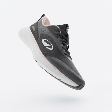 Кросівки жіночі JOGFLOW 190.1 для бігу чорні/рожеві