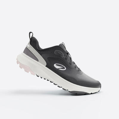 Hardloopschoenen voor dames jf190 grip zwart/wit