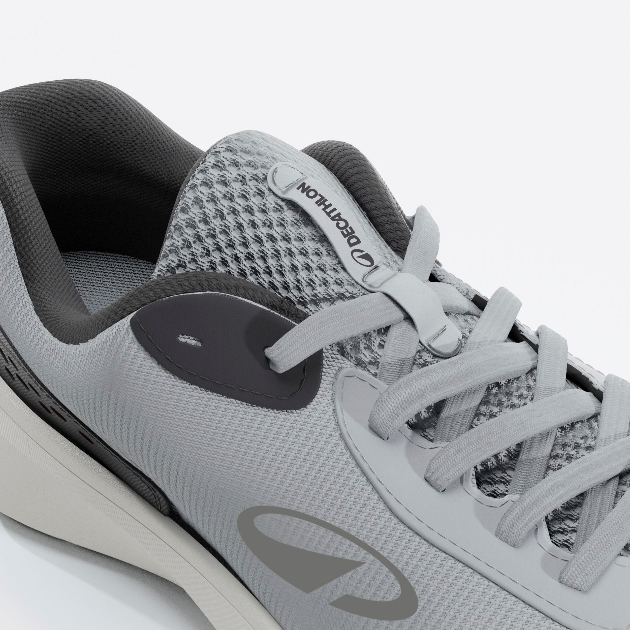 Seconde vie - Chaussures de running homme jogflow 100.1 gris orange 4/6