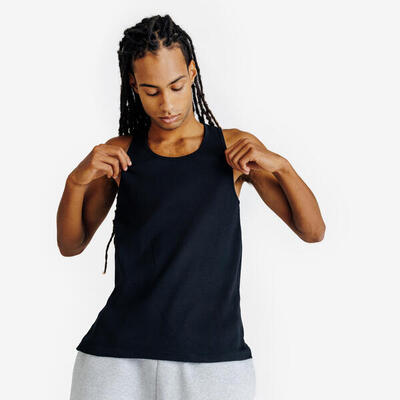 Tanktop elementals voor heren zwart