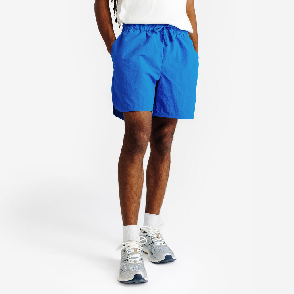 Men's woven shorts, Elementals, electric blue