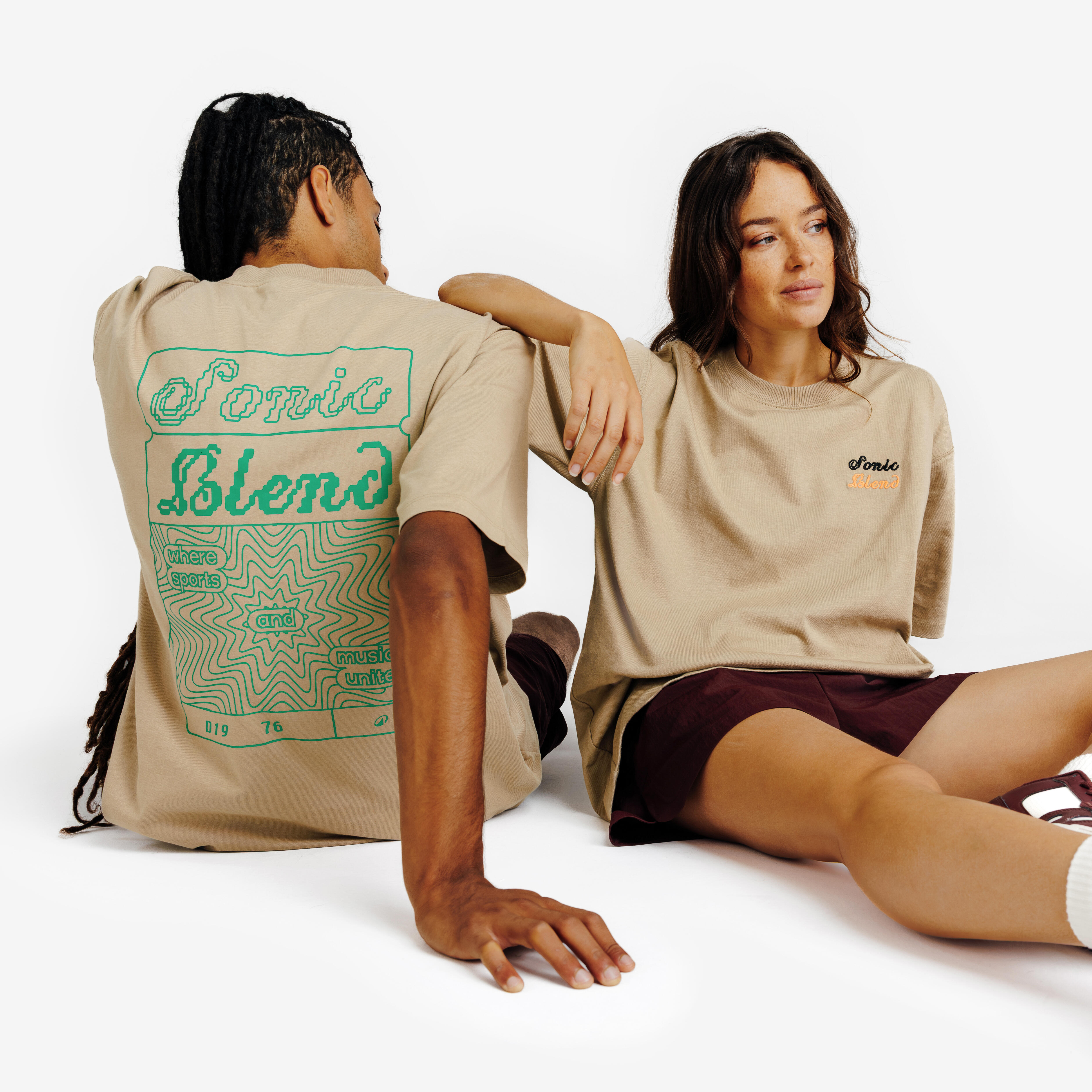 Unisex T-shirt, Elementals, Beige