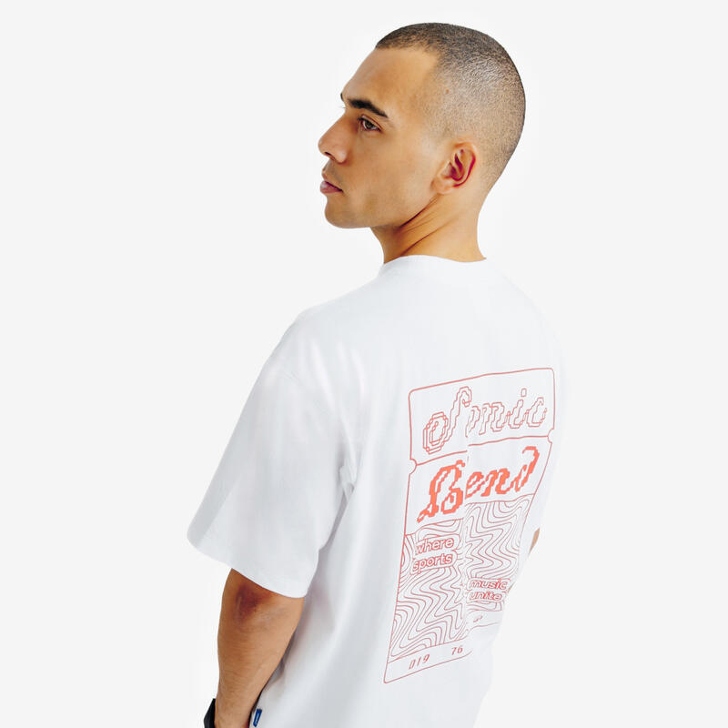 Tricou sport Elementals Alb Adulți