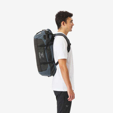 Сумка Duffel 500 Extend 30-40 л сіра