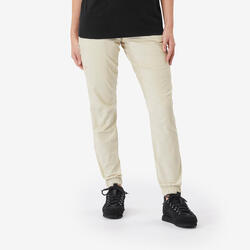 Pantalon d'escalade confortable femme, Vertika beige