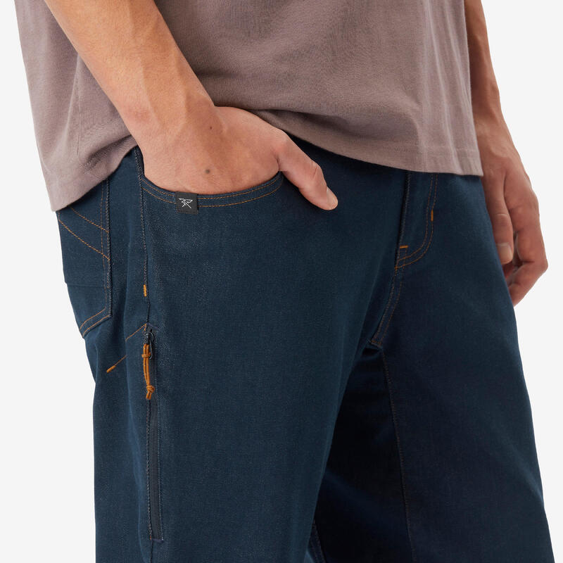 Pantalon de escaladă stretch Vertika albastru, bărbați