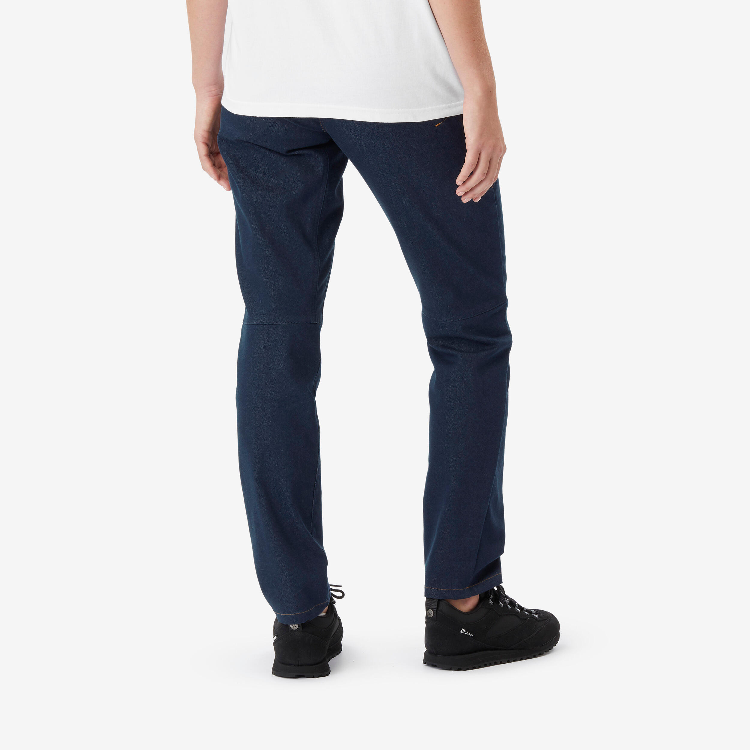 Kletterjeans Stretch Damen, Vertika blau 4/8