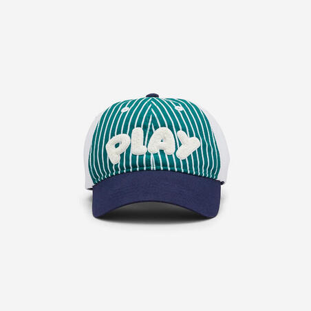 Кепка дитяча спортивна універсальна синя/зелена