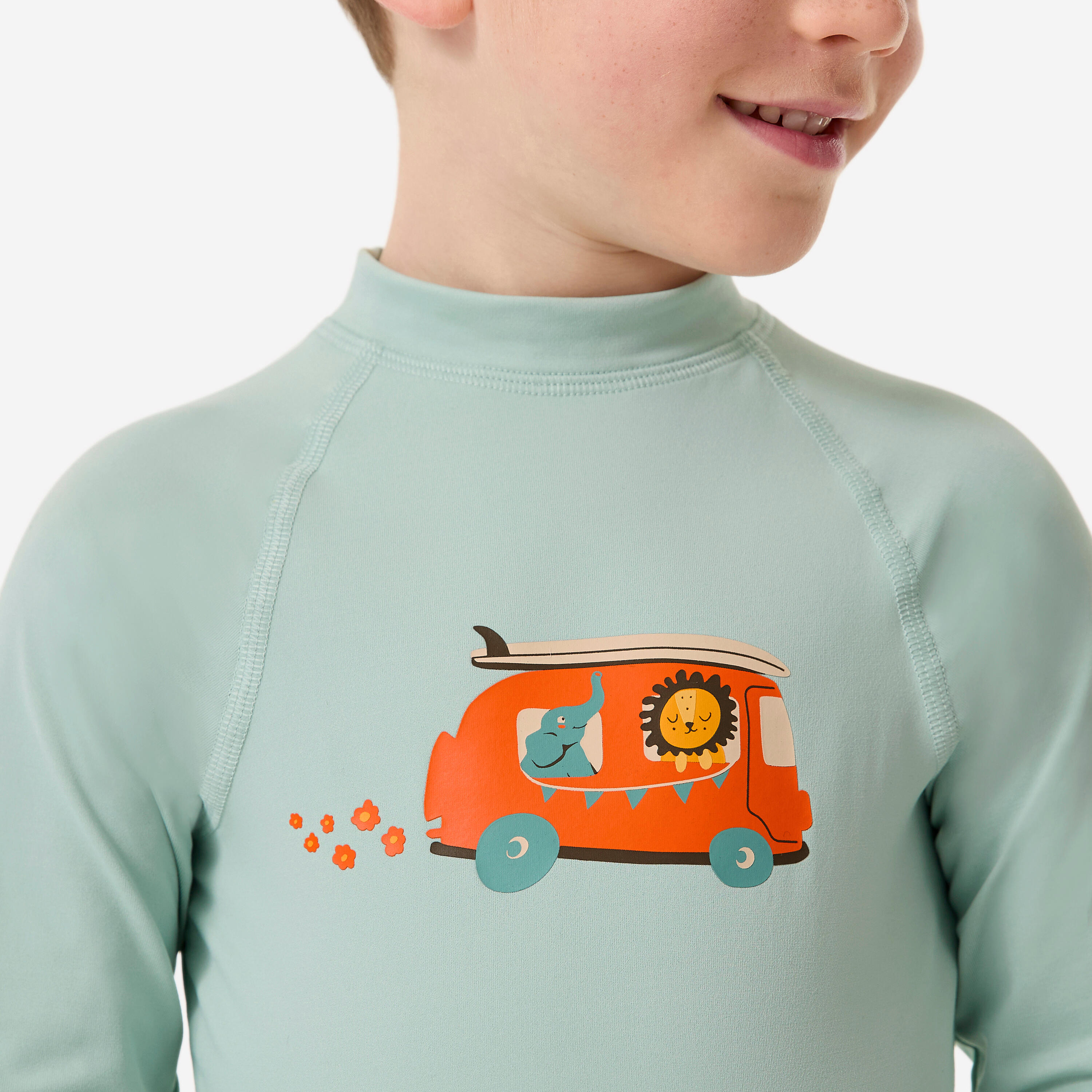 T-shirt anti UV bébé manches longues Imprimé Van 3/12