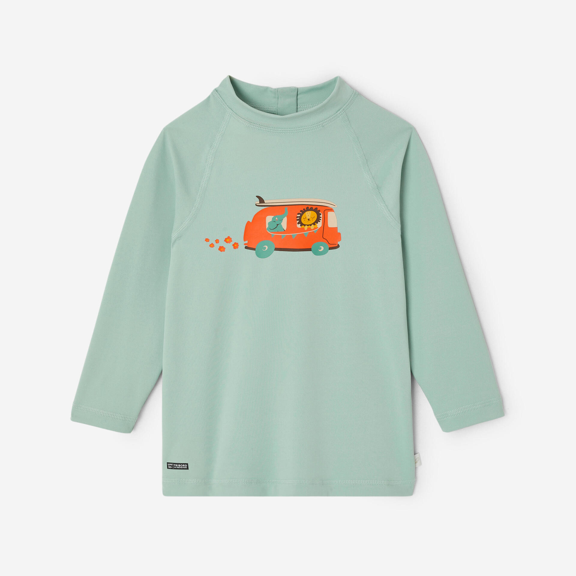 Vans Rash Guard Baby Long-sleeved UV Protection Rash Guard (6M - 5Y) - Van print