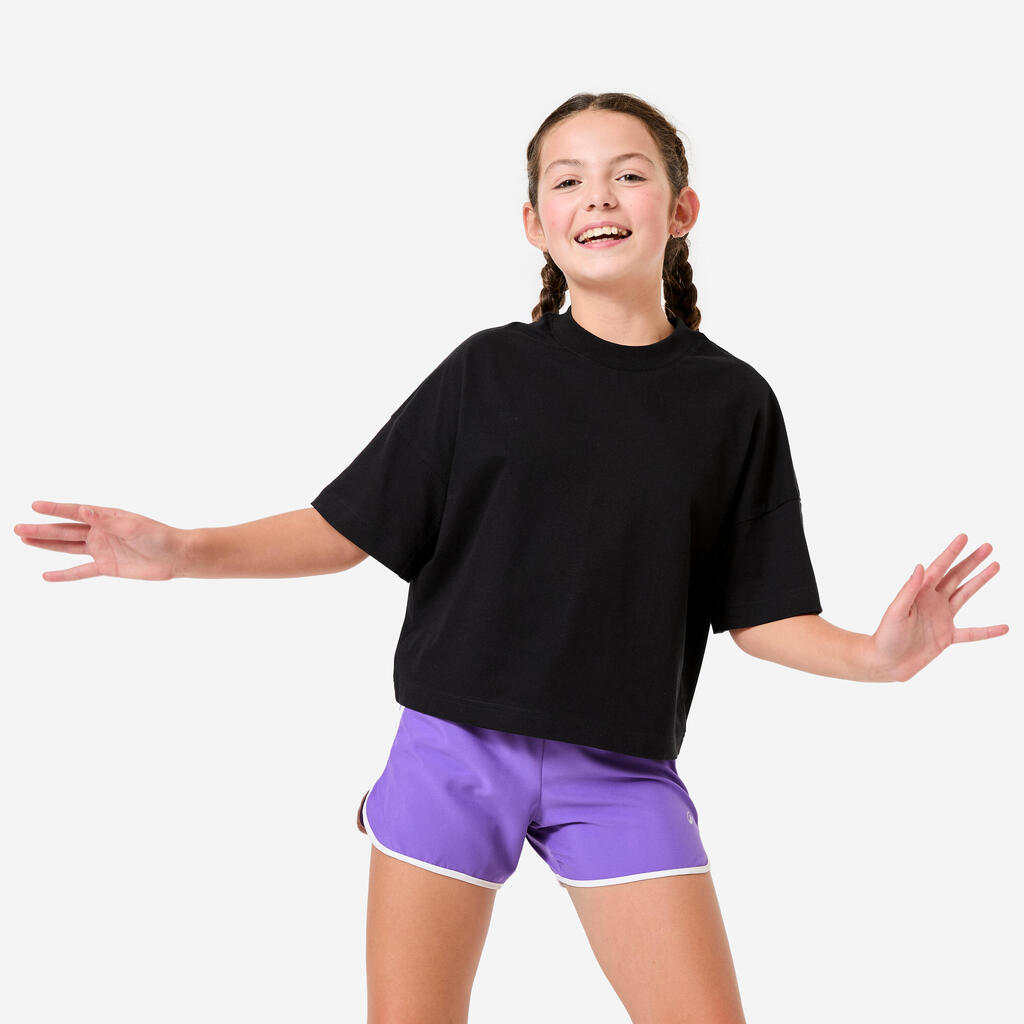 Dekliška majica s kratkimi rokavi