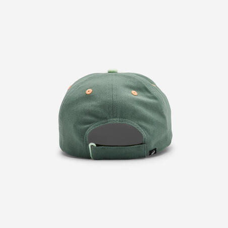 Кепка дитяча регульована біла/зелена/помаранчева