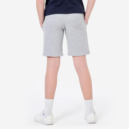 Шорти спортивні дитячі бавовняні сірі