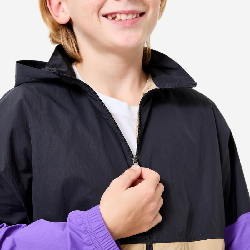 Dětská bunda s kapucí nepromokavá lehká