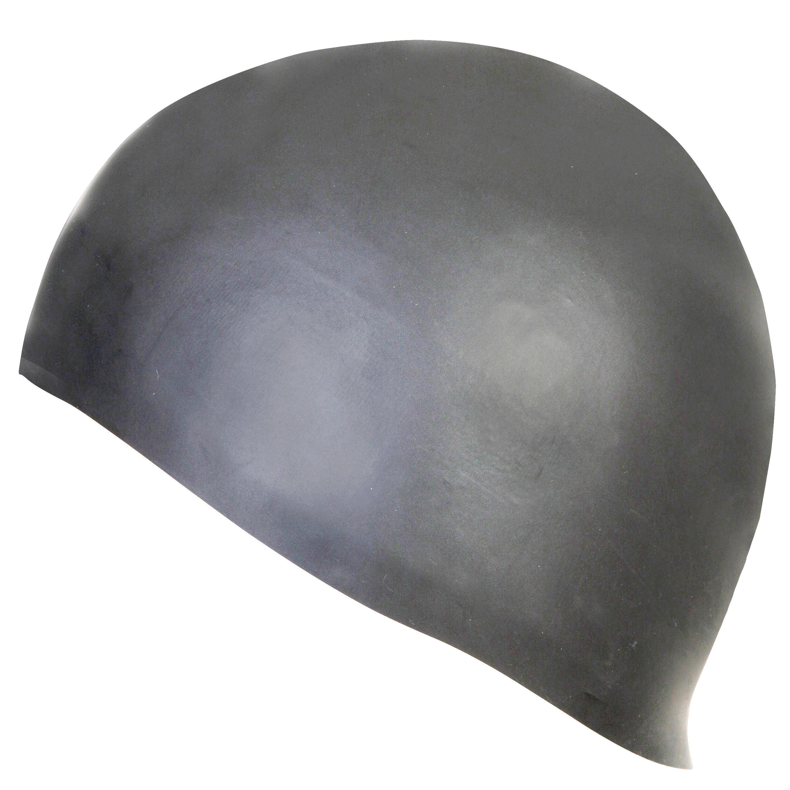 Swimming Cap Silicone Thin Grey -  4