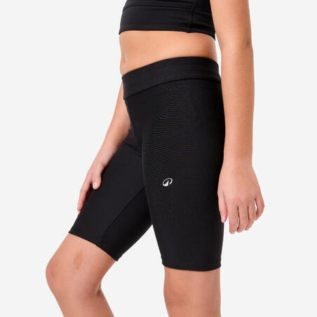 Шорти-велосипедки спортивні для дівчат чорні