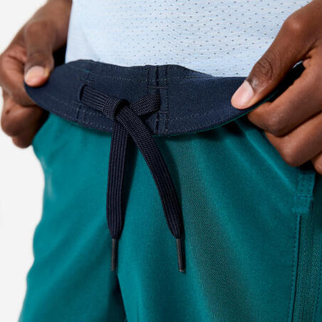 Шорти спортивні дитячі темно-зелені/сині/білі