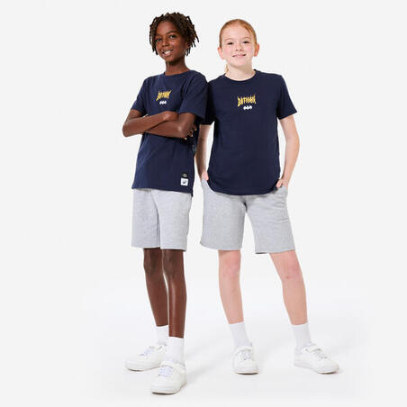 Шорти спортивні дитячі бавовняні сірі