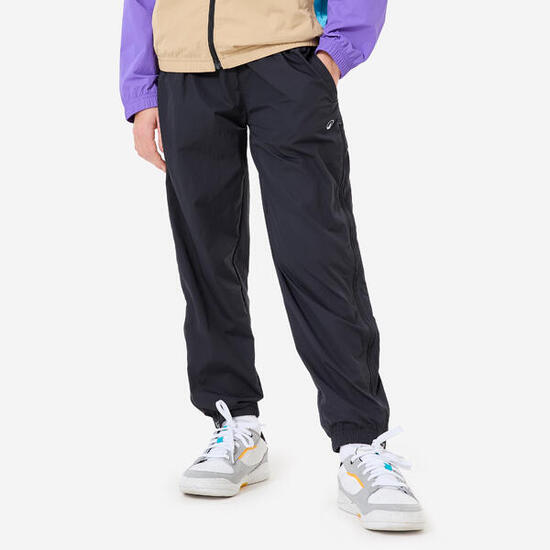 Pantalon déperlant léger enfant, gris foncé